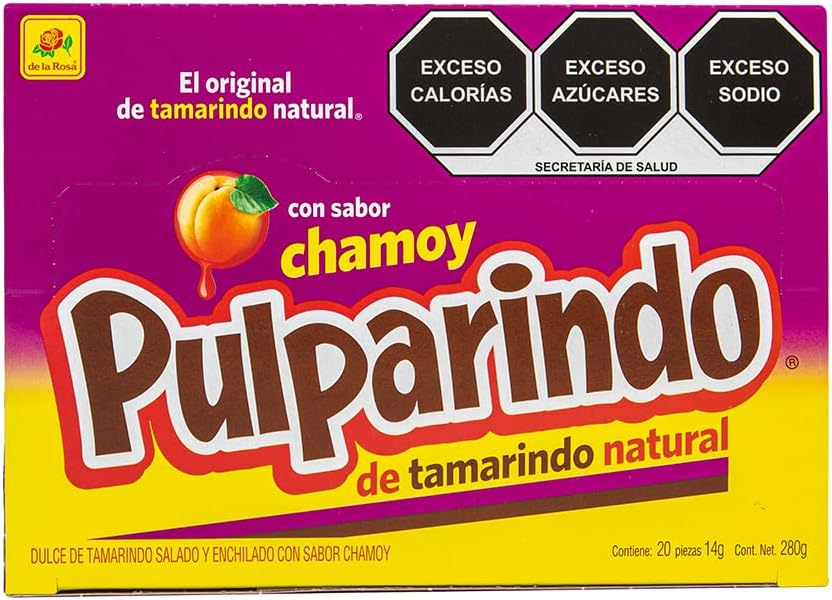 Pulparindo original dulce de tamarindo varios sabores | 20 piezas