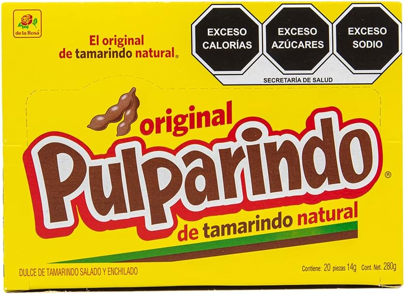 Pulparindo original dulce de tamarindo varios sabores | 20 piezas