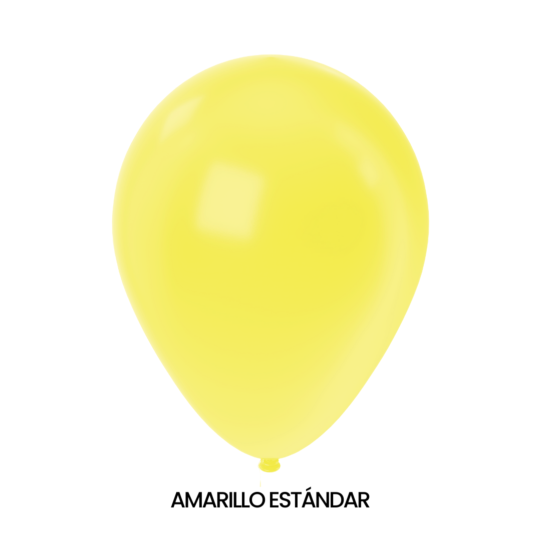 Bolsa de Globos Glomex #18 C/25 Estándar - San Jorge Party
