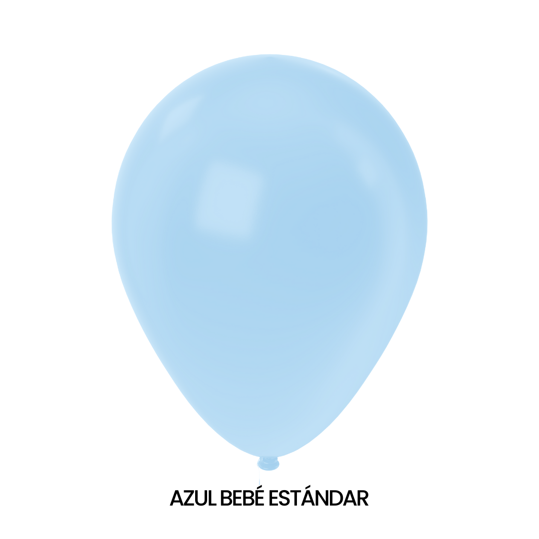 Bolsa de Globos Glomex #18 C/25 Estándar - San Jorge Party