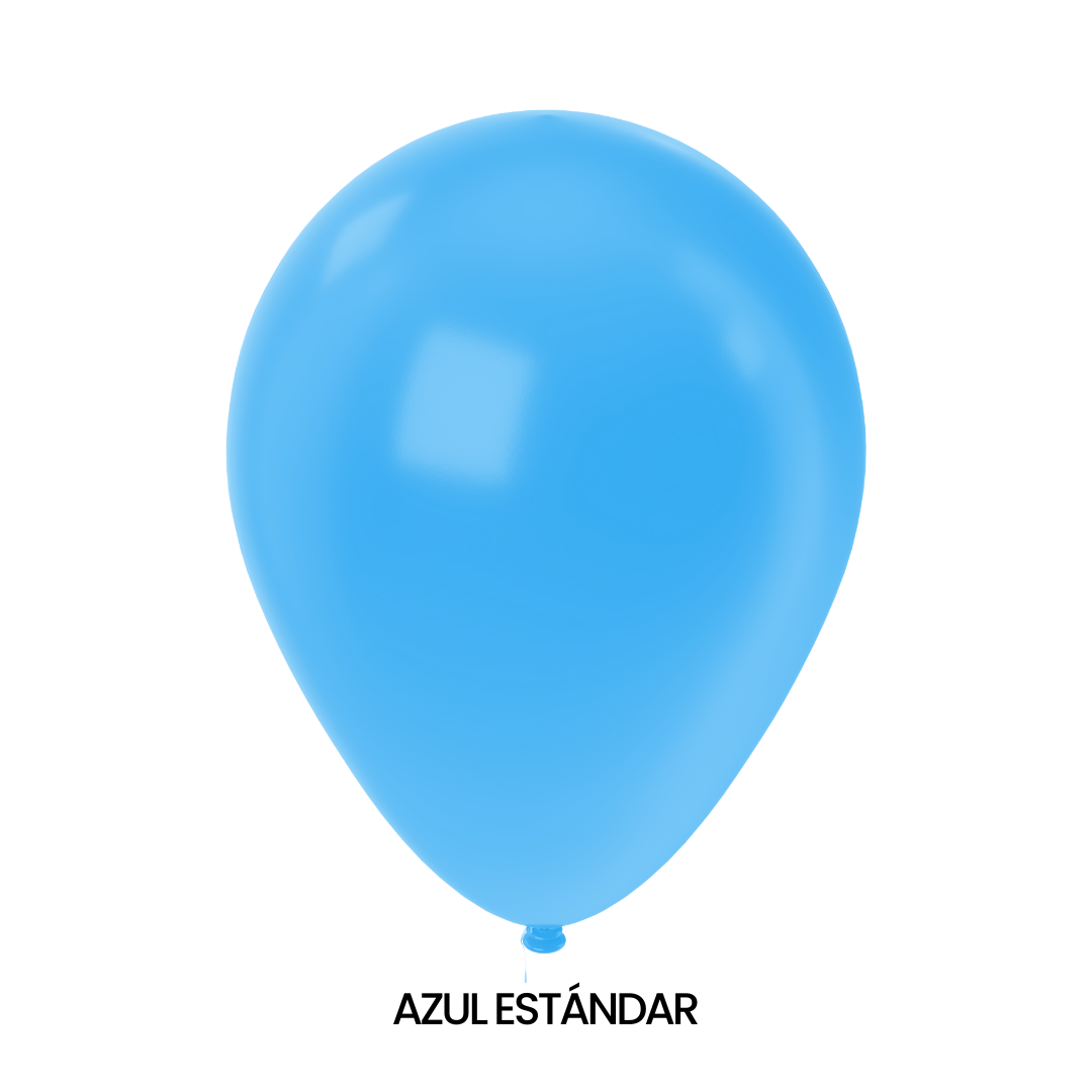 Bolsa de Globos Glomex #18 C/25 Estándar - San Jorge Party
