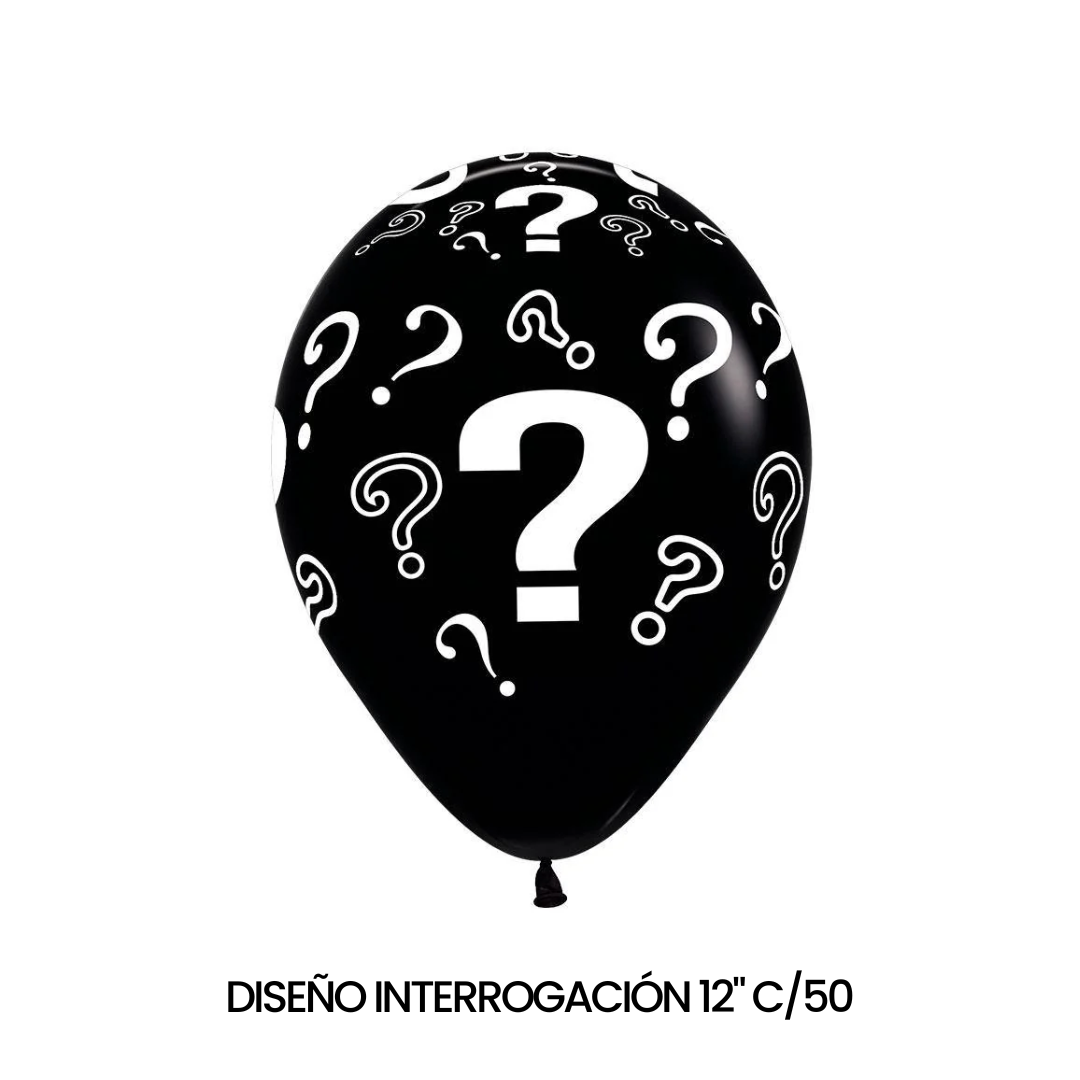 Globos de Látex Sempertex Diseños Impresos R12 y R36