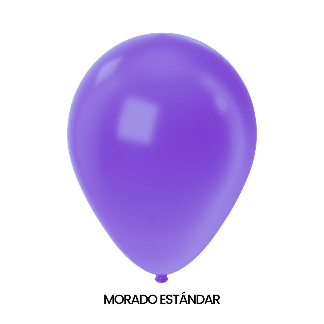 Bolsa de Globos Glomex #18 C/25 Estándar - San Jorge Party