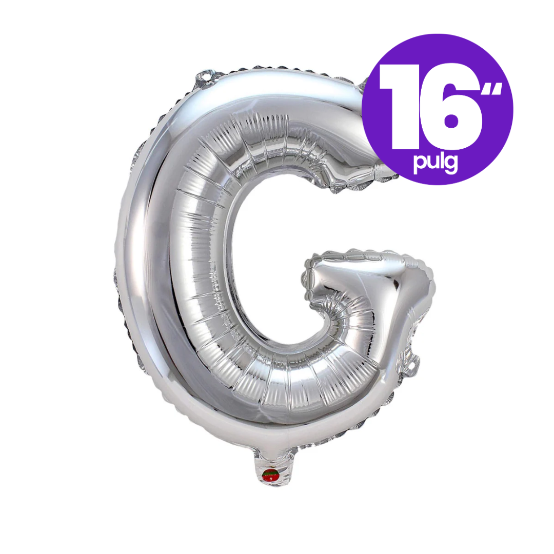 Globo Metalizado de Letras 16" | Diferentes colores