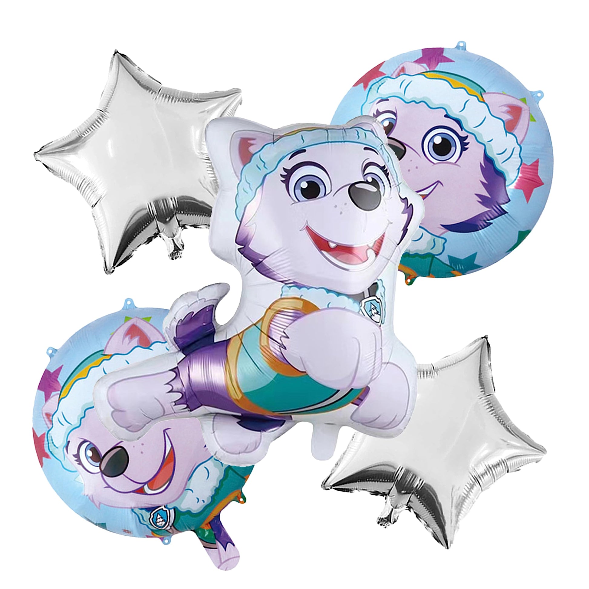 KIT SET 5 GLOBOS EVEREST PAW PATROL - San Jorge Party