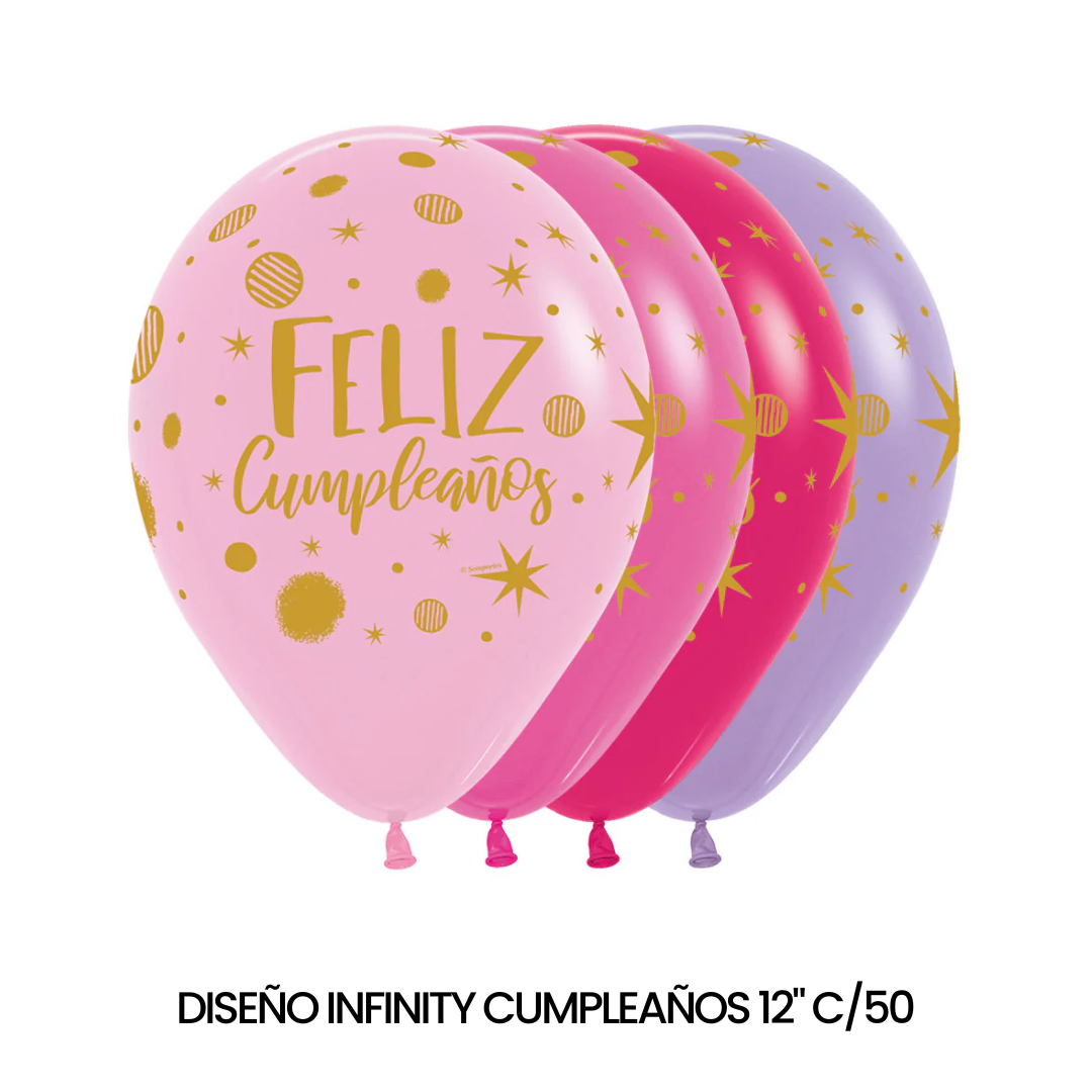 Globos de Látex Sempertex Diseños Impresos R12 y R36