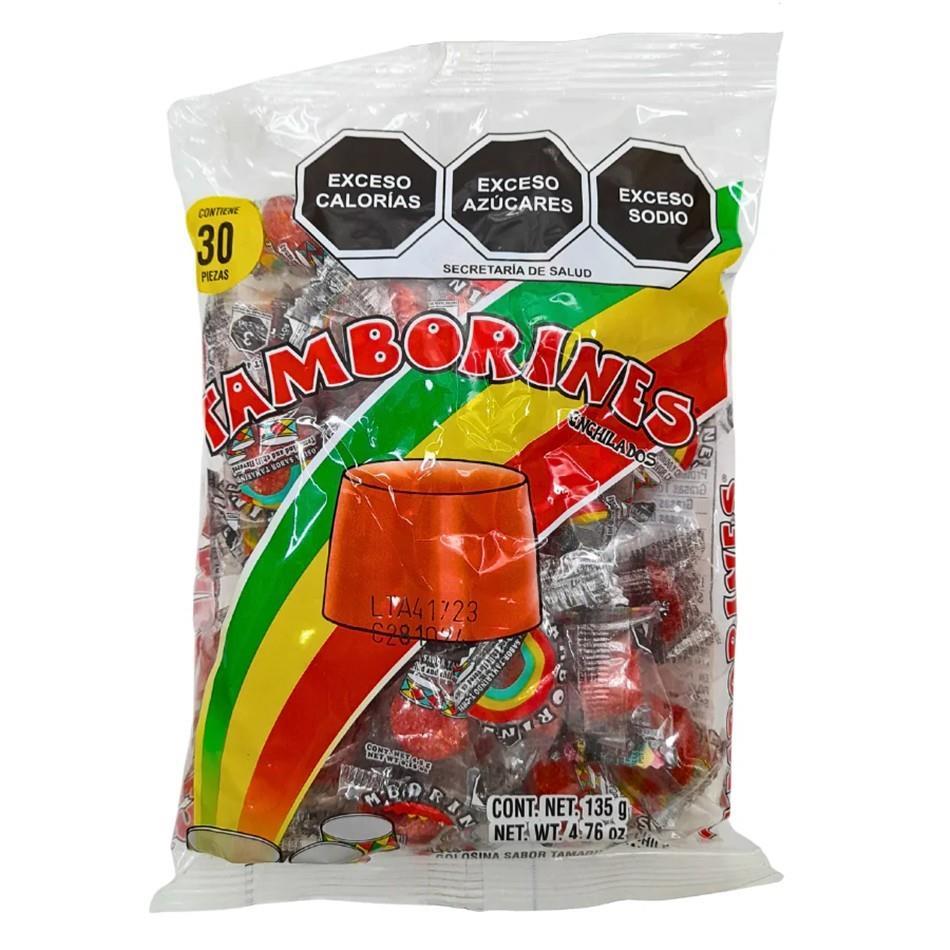 Tamborines y Zandiitas - Dulces ácidos | Variedad Tamborines 50 piezas