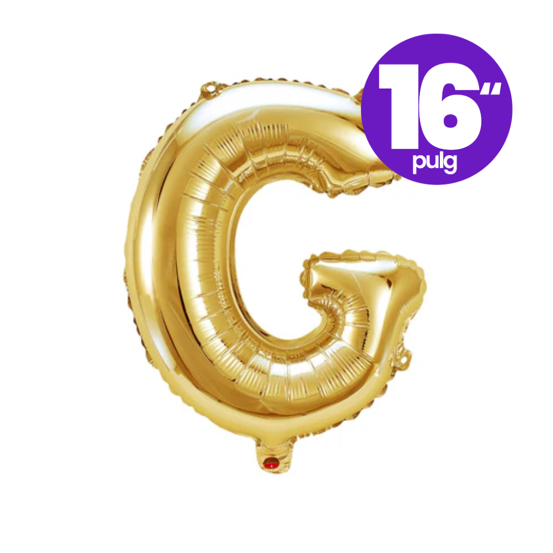 Globo Metalizado de Letras 16" | Diferentes colores