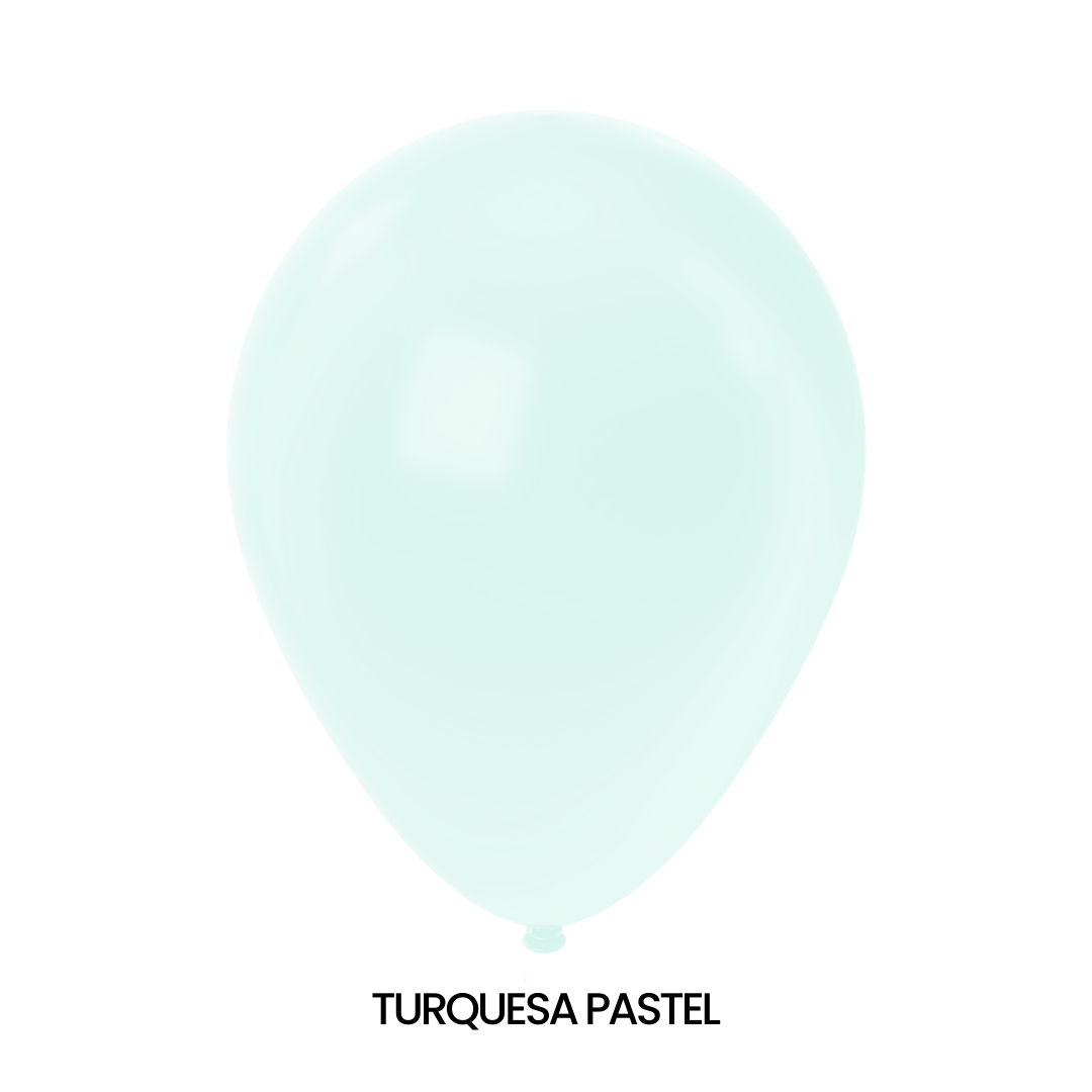 Bolsa de Globos Glomex #18 C/25 Pastel - San Jorge Party