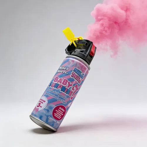 Revelación De Genero Extintor Disparador Humo Niño/Niña 1pza