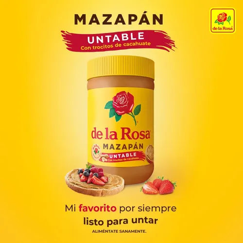 Mazapán Untable 400 Grs De La Rosa