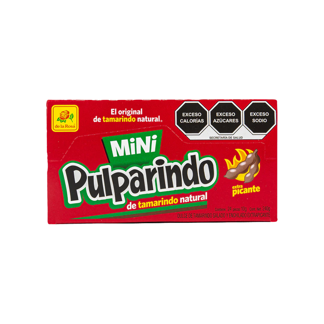 Pulparindo original dulce de tamarindo varios sabores | 20 piezas Mini Tamarindo Picante