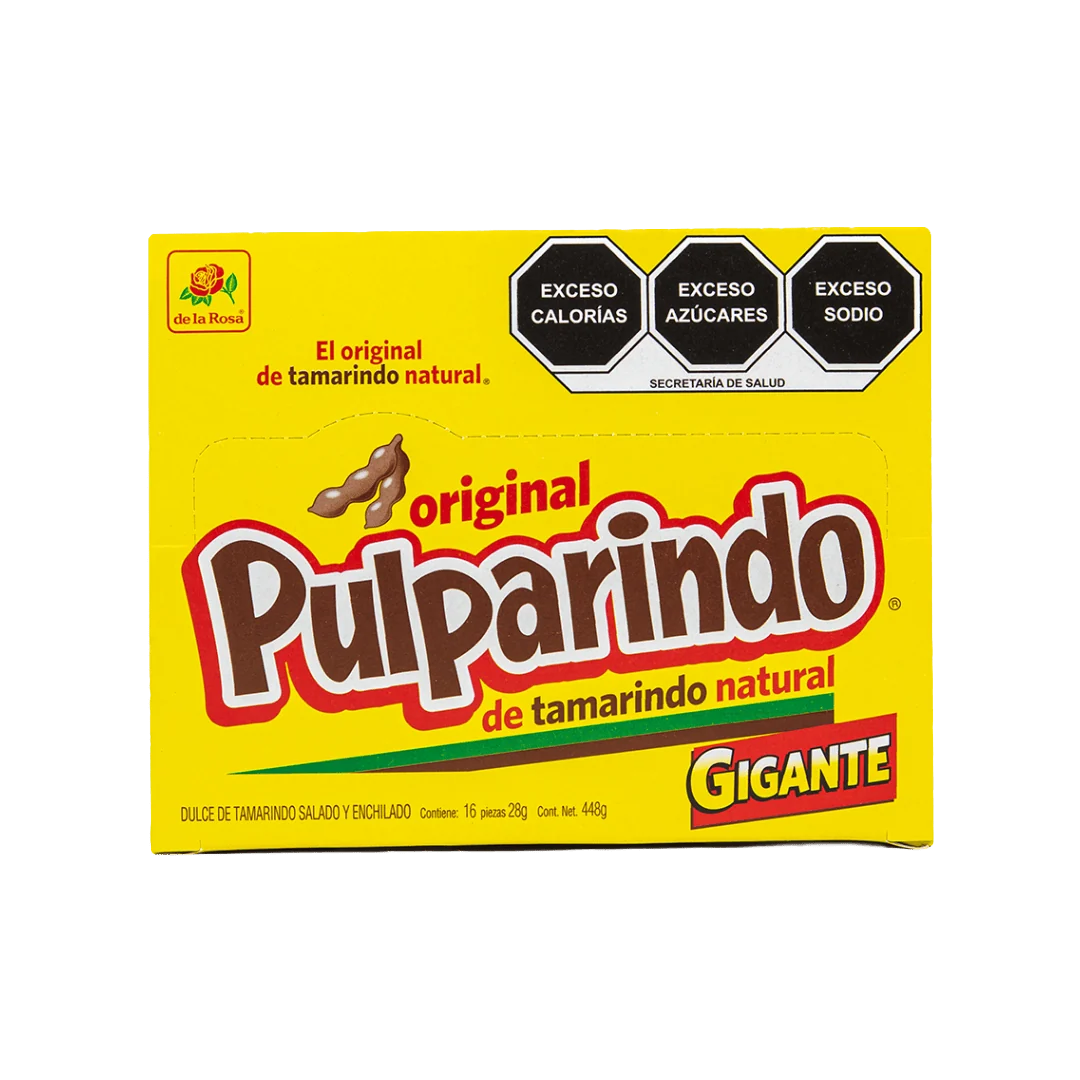Pulparindo original dulce de tamarindo varios sabores | 20 piezas Pulparindo Gigante