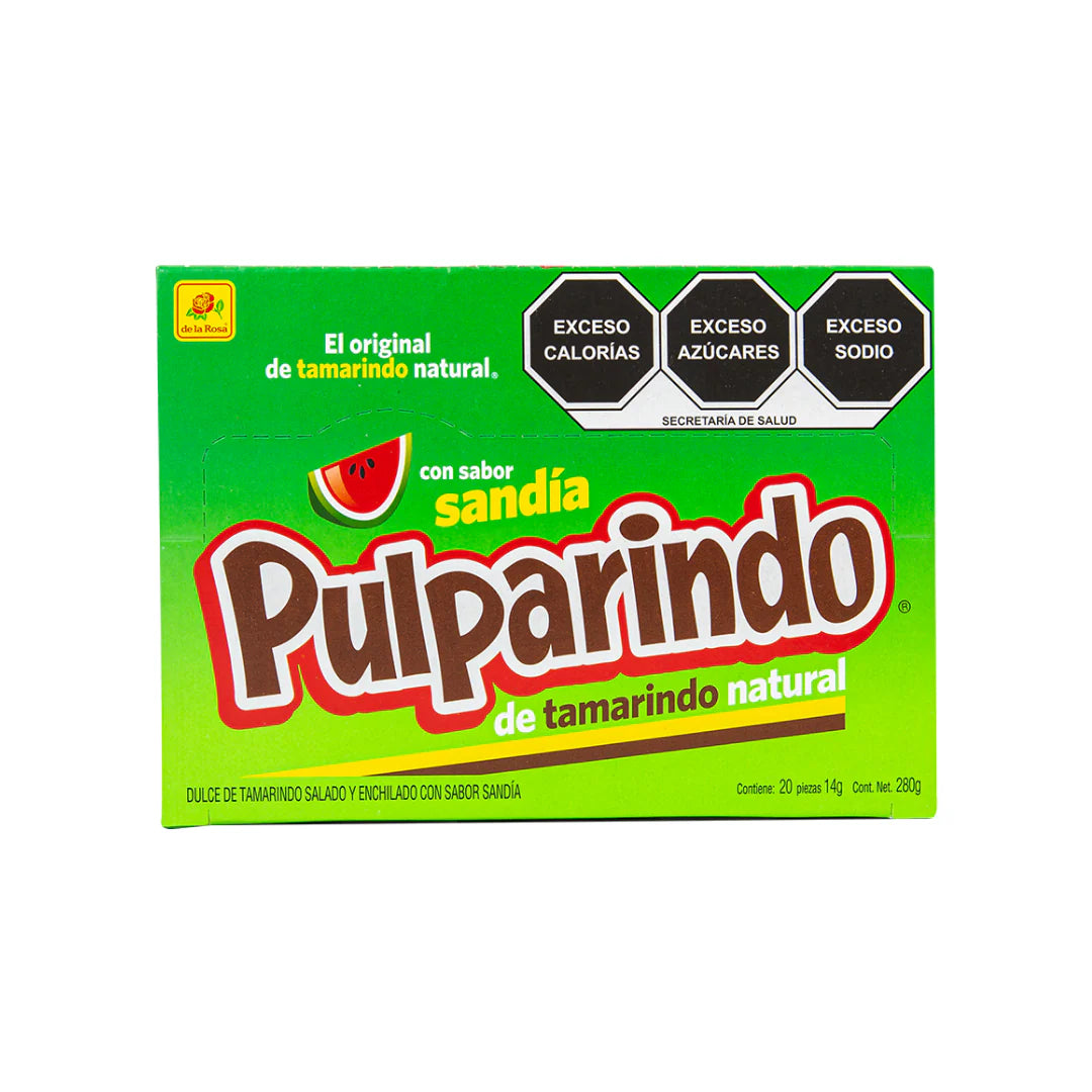 Pulparindo original dulce de tamarindo varios sabores | 20 piezas