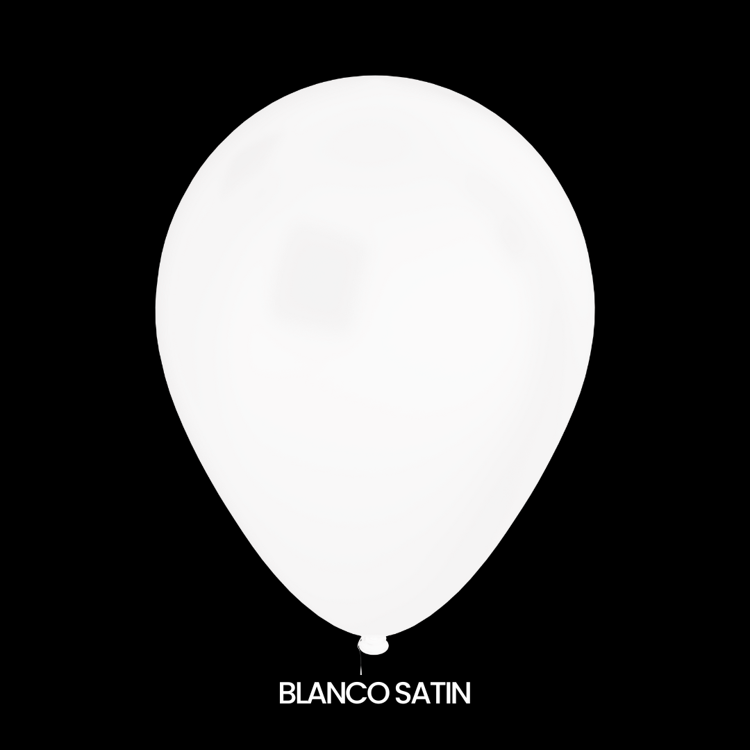 GLOBOS SEMPERTEX R12 SATIN C/50 - San Jorge Party
