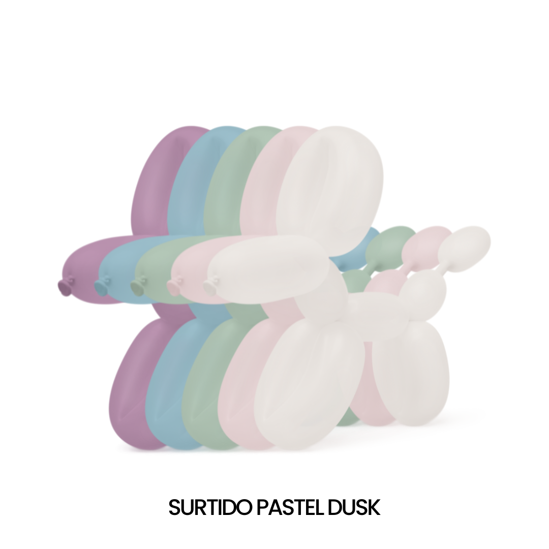GLOBOS SEMPERTEX R260S PASTEL DUSK C/50 - San Jorge Party
