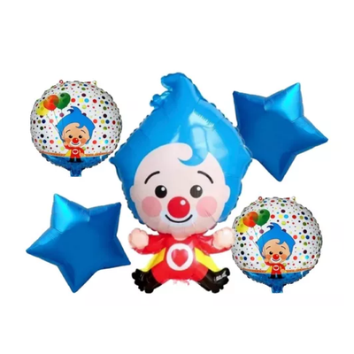 Kit Set 5 Globos Plim Plim
