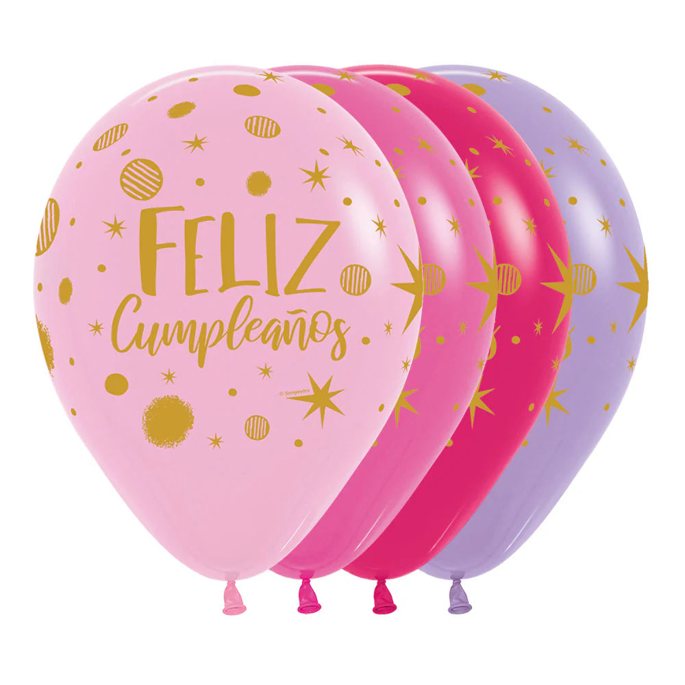 Globos de Látex Sempertex Diseños Impresos R12 y R36
