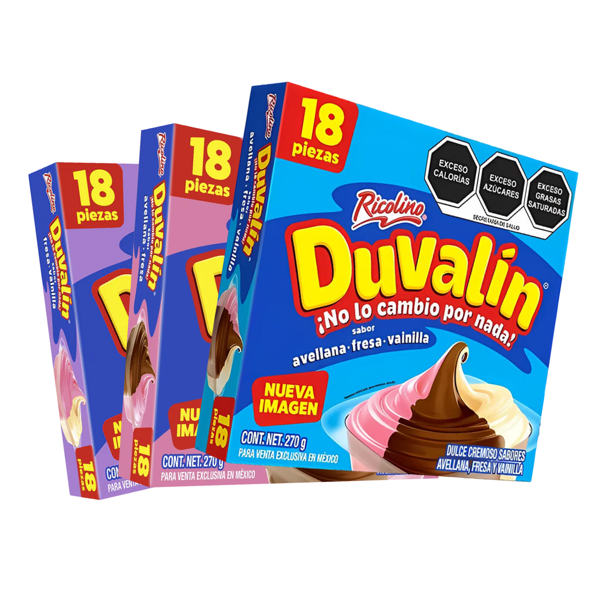 Ricolino Duvalin | Variedad de sabores