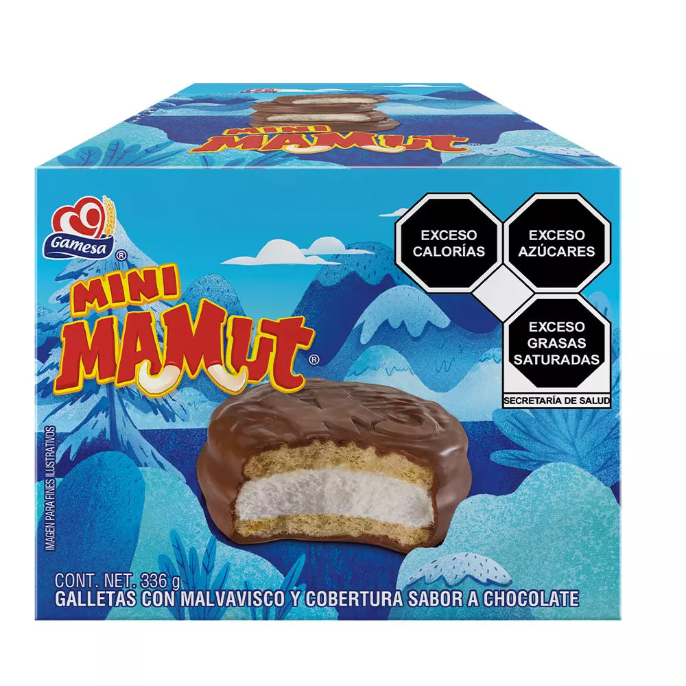 Galleta Mini Mamut c/28 piezas