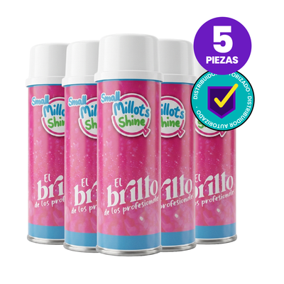 5 pack | Small Millots Shine Abrillantador De Globos 295 ml