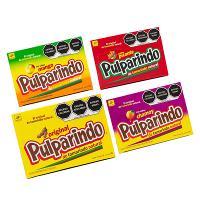 Pulparindo original dulce de tamarindo varios sabores | 20 piezas