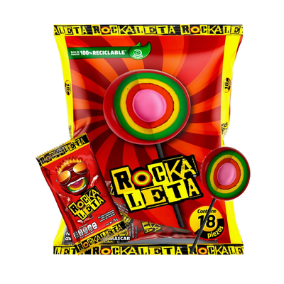 Rockaleta Paleta 18 paletas
