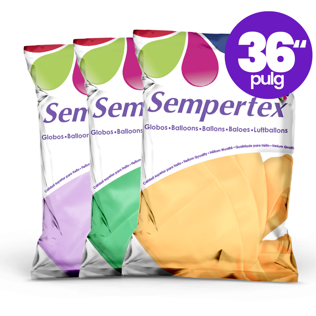 Globos de Látex Sempertex R36 C/10 | Diferentes Gamas