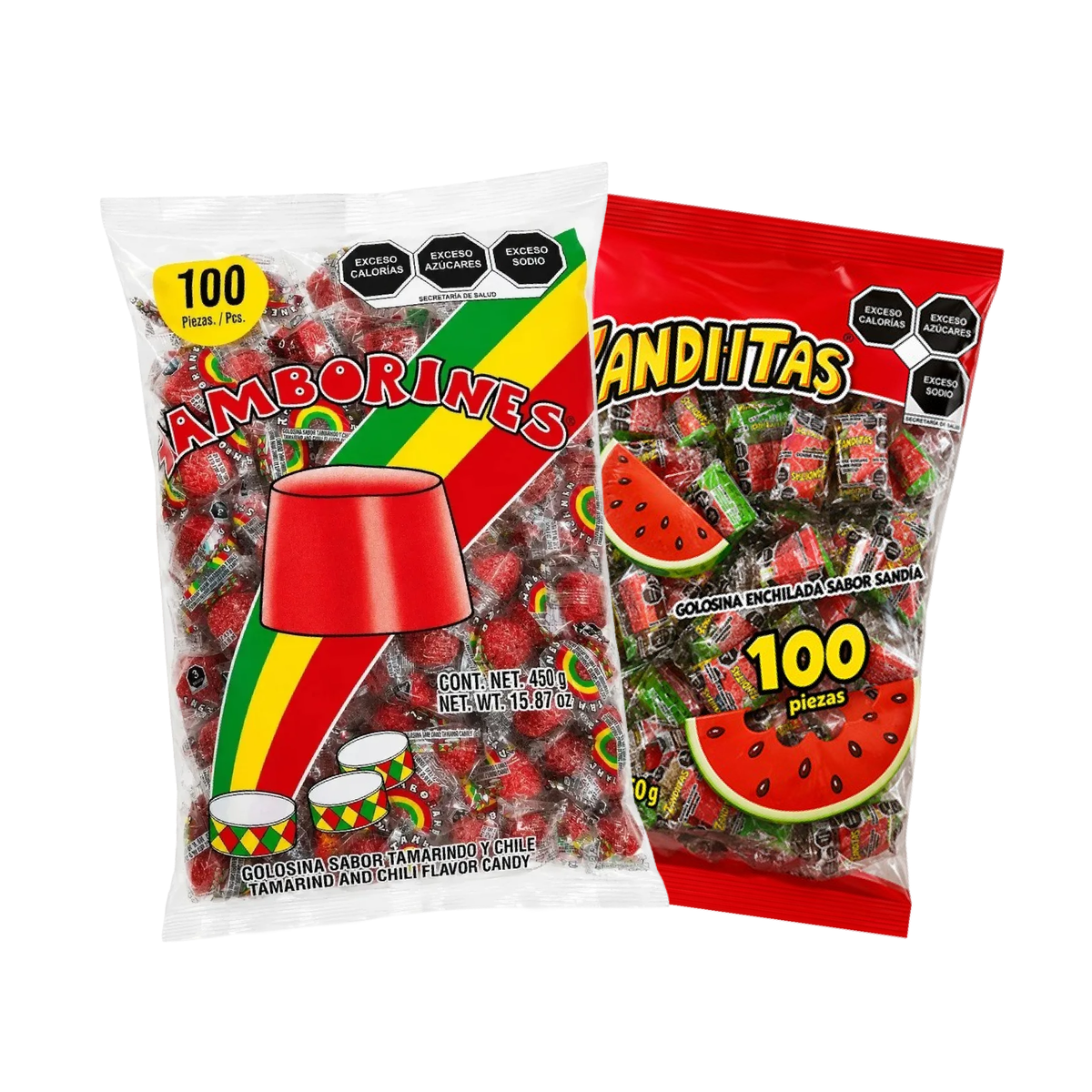 Tamborines y Zandiitas - Dulces ácidos | Variedad